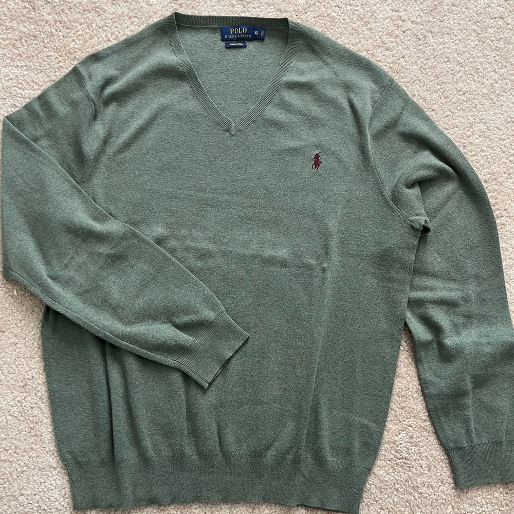 Polo sweater long sleeve